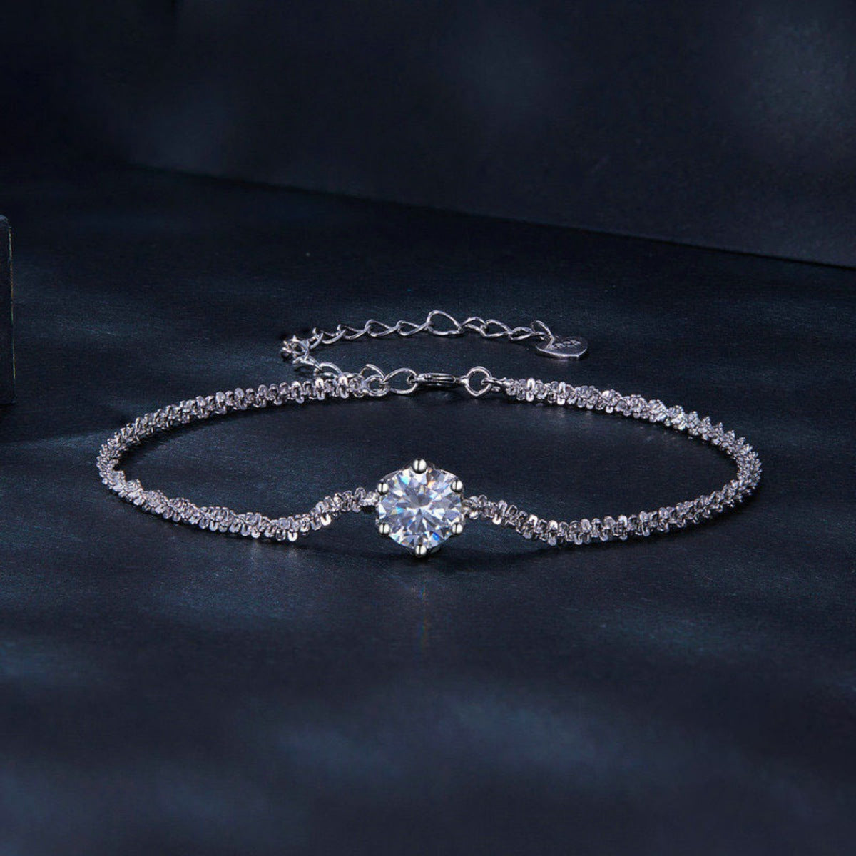 925 Sterling Silver Zircon Bracelet