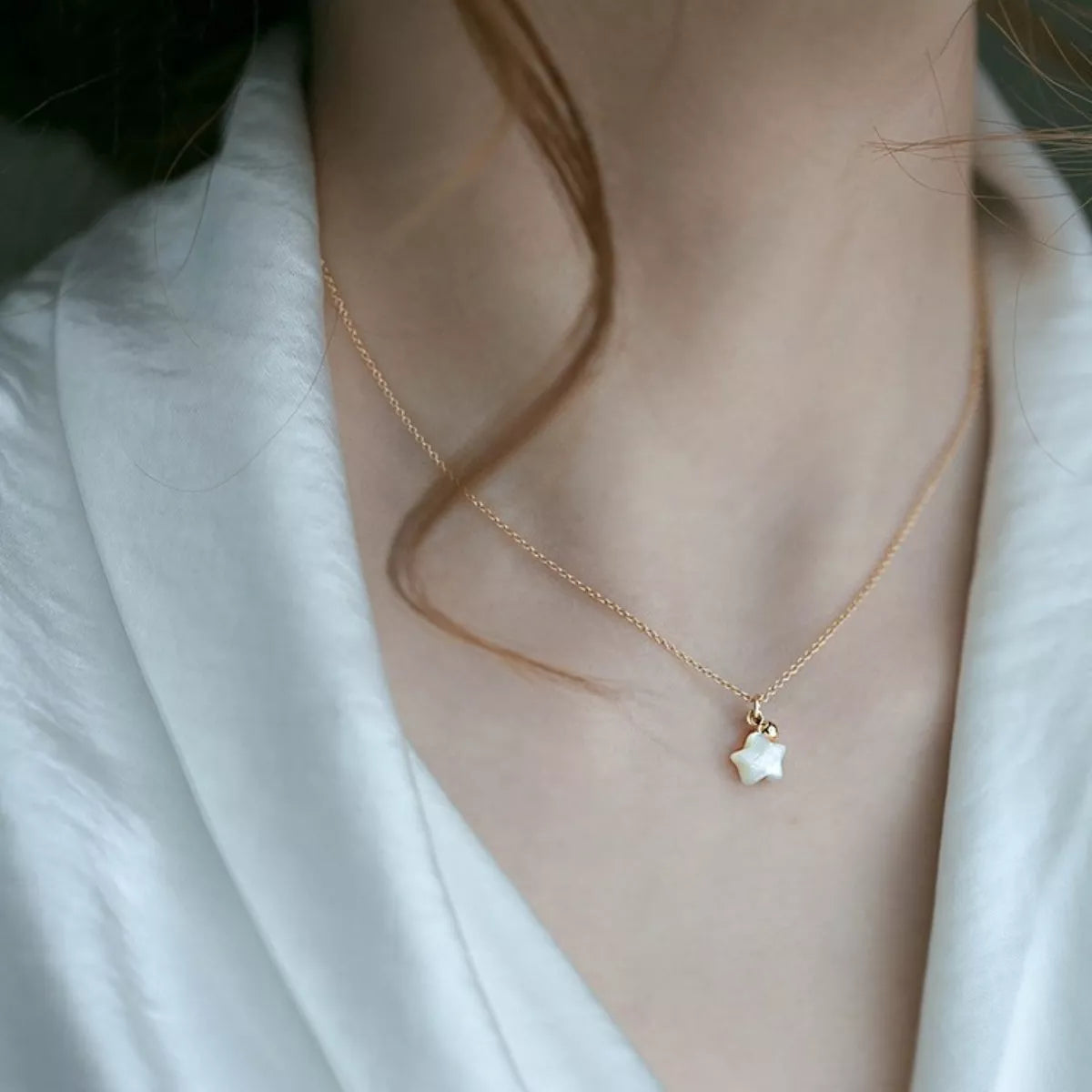 925 Sterling Silver Star Necklace