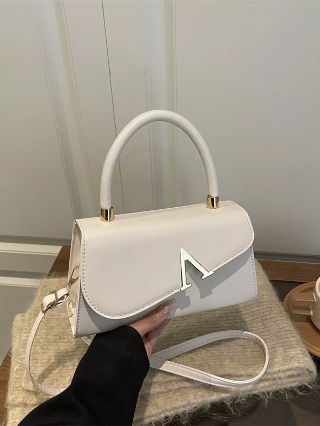 Top Handle Crossbody Bag